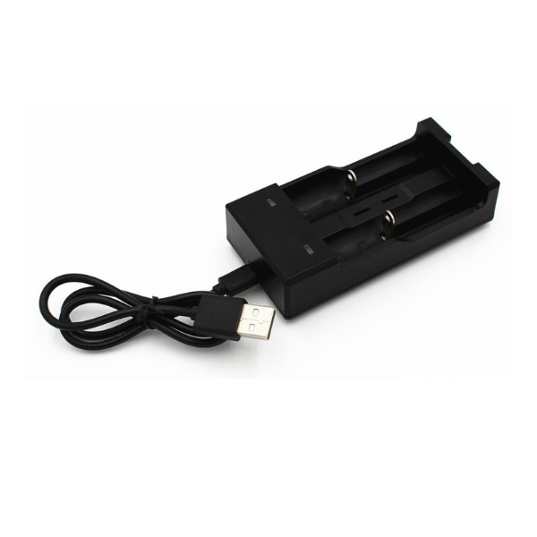 Li-ion 2 Cell Battery Charger Universal AC Wall For 18650 16340 14500 10440