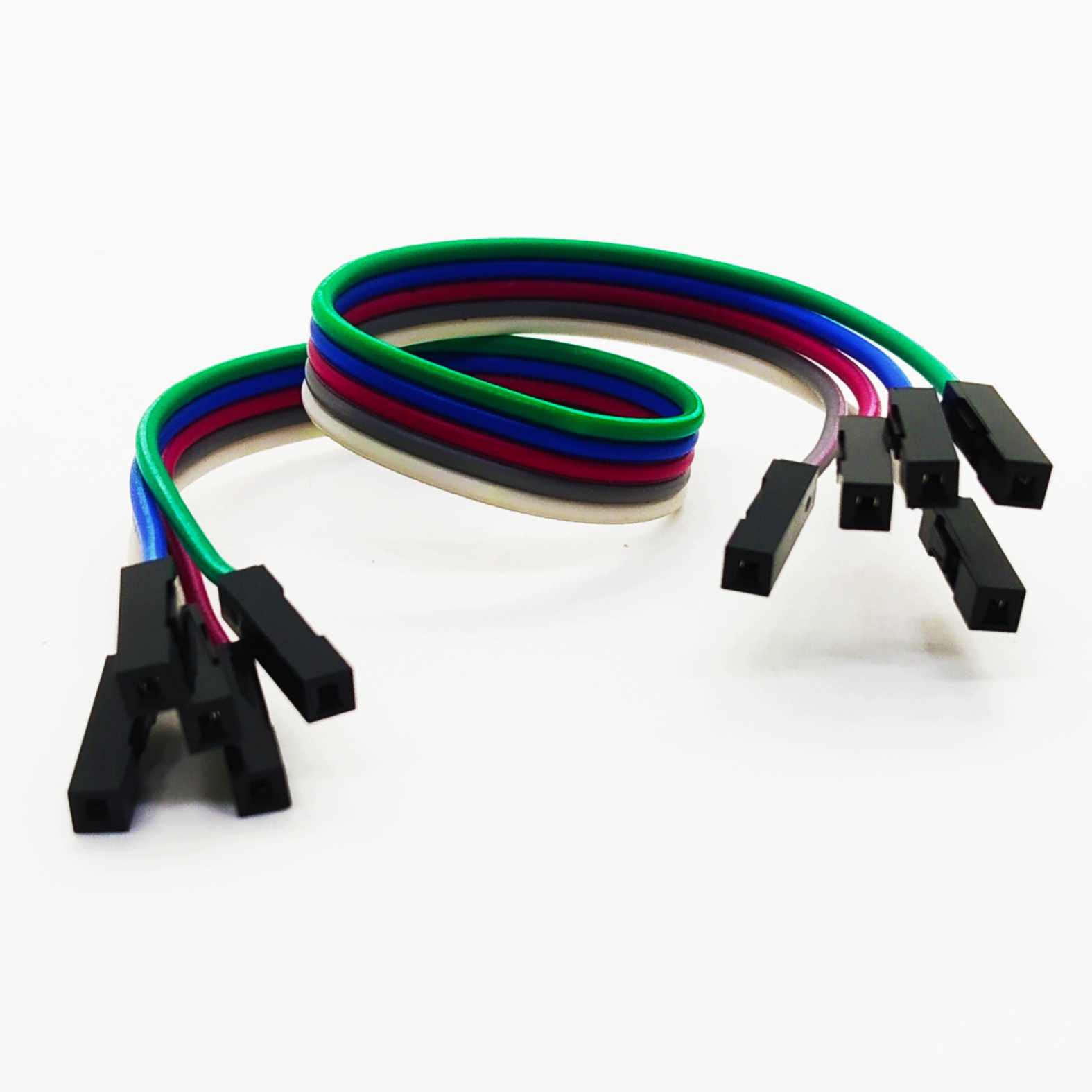 FEMALE TO FEMALE JUMPER WIRES 5 PCS - 20 CM