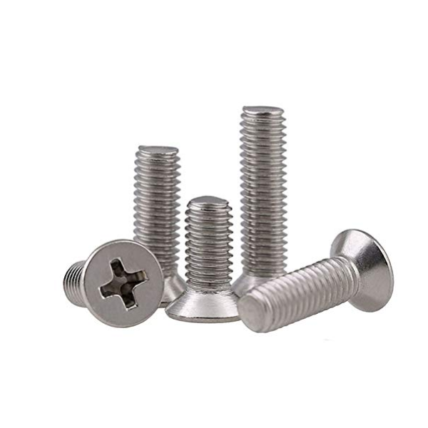 M3 X 40 CSK Philips Head SS Screw Pack 10