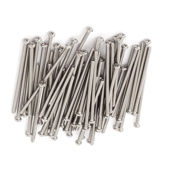 M2 x 40 Philips Head Round SS Screw (pack of 10)