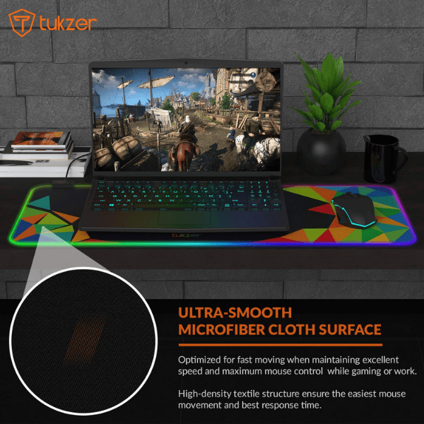 tukzer rgb mouse pad