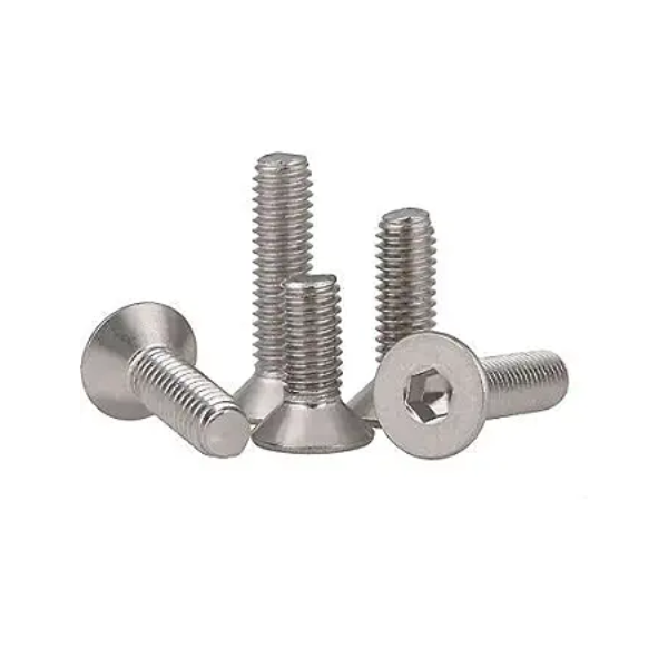 (Pcs-20) M3x20 mm CSK Allen Head Screw Stainless Steel | Countersunk Allen Head Bolt with Allen Key 1 pc Free | Allen Key CSK Head Machine Screws
