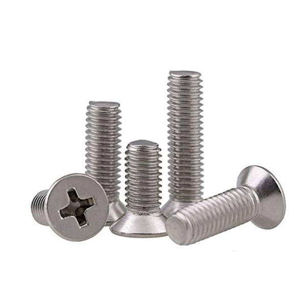 M4 x 25CSK Countersunk Philips Head Screws (Pack of 10)