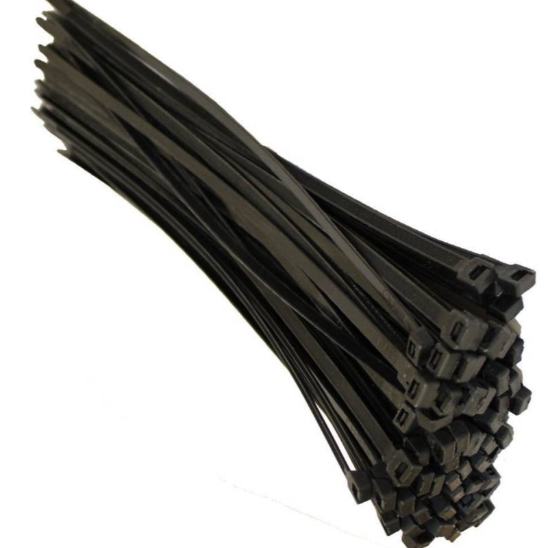 Nylon Flexible Black 100pcs Straps 100 mm x 2.5 mm Cable Tie