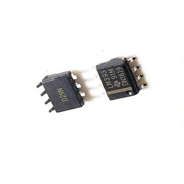 LM393 – Low Power Low Offset Voltage Dual Comparator IC SMD-8 Package Pack 10