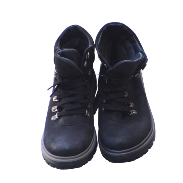 Men's Lace-up Leather Boots Combat