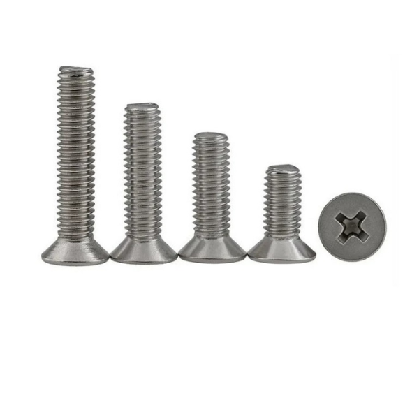 M3 x 6mm CSK Countersunk Philips Head Screws (Pack of 10)
