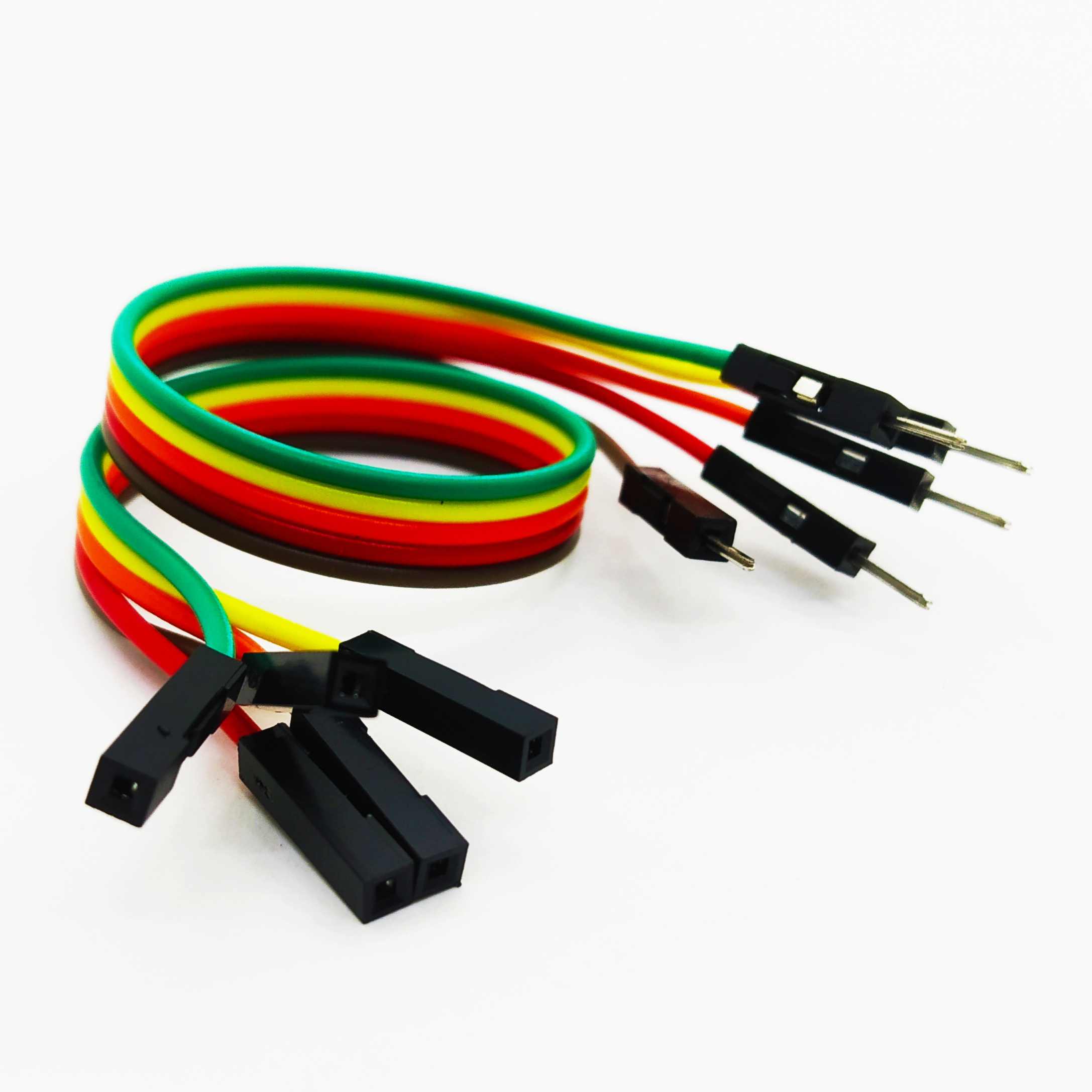 MALE TO FEMALE JUMPER WIRES 5 PCS - 20CM