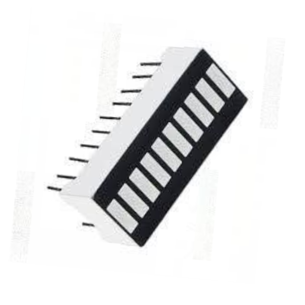 Ten Segment LED Bar Graph Display Red Pack 2