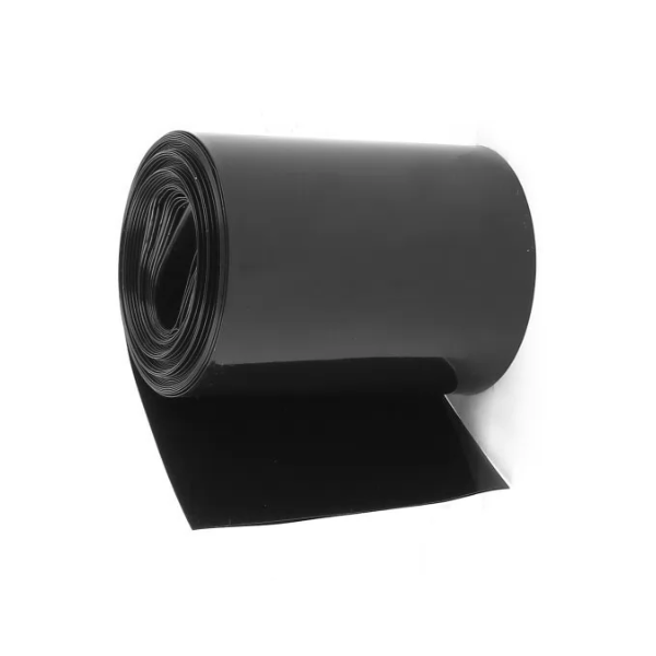 PVC Heat Shrink Sleeve 170 mm 1 Meter Black for Battery Pack