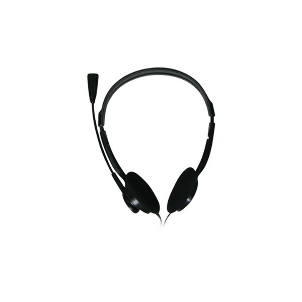 ZEBRONICS ZEB-17HM MULTIMEDIA HEADPHONE WITH MIC Wired Headset  (Black, On the Ear)
