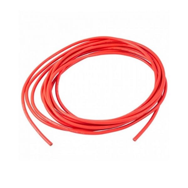 Silicone Wire High Temperature Grade 12AWG (1 Meter Red)