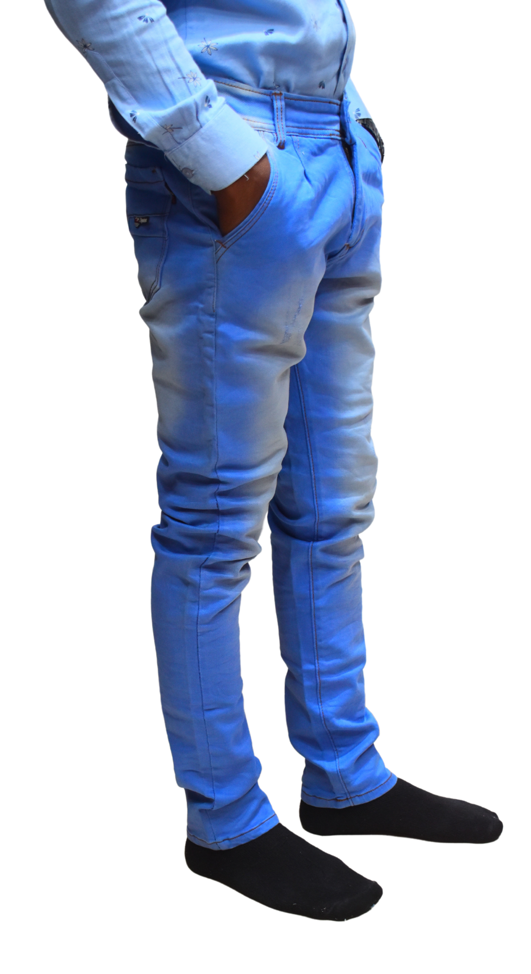 classic fit stretch jeans