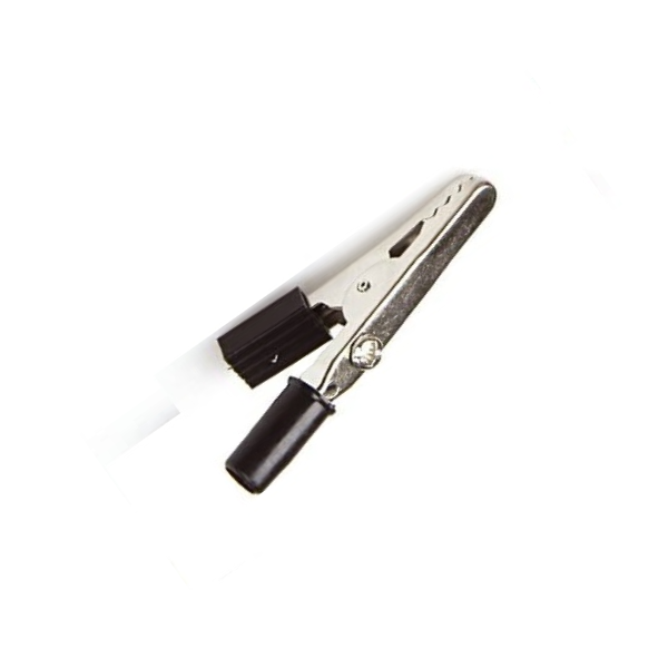 Alligator Clip Black Crocodile 2 Inch Pack 10