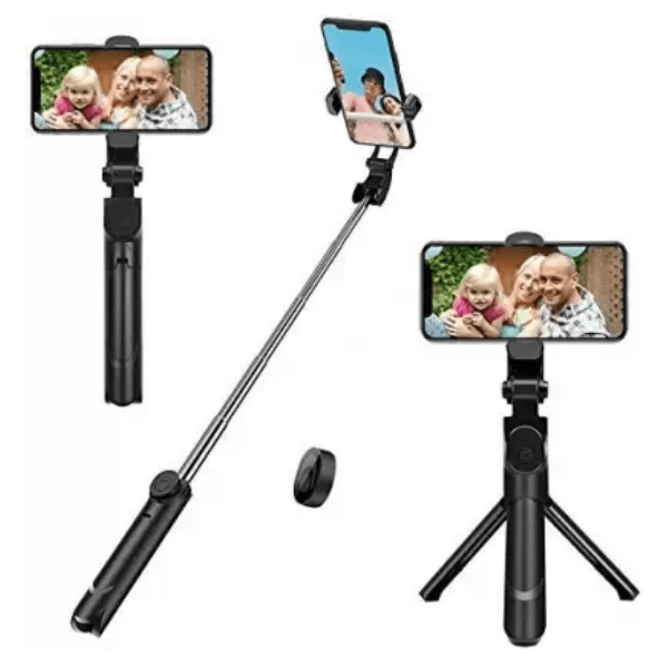 Realme RMT2009 Selfie Stick with Tripod & Wireless Bluetooth Remote (Black) realme Realme RMT2009 Selfie Stick with Tripod & Wireless Bluetooth Remote (Black)
