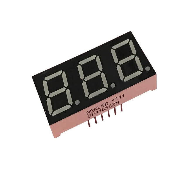 7 Segment LED Display 0.563 CA 3 Digit