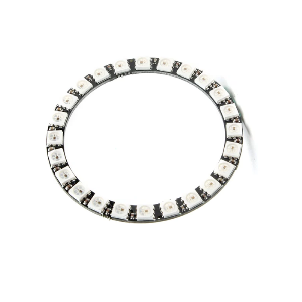 24 Bit WS2812 RGB LED Built-in Full Color Driving Lights Ring Development Board