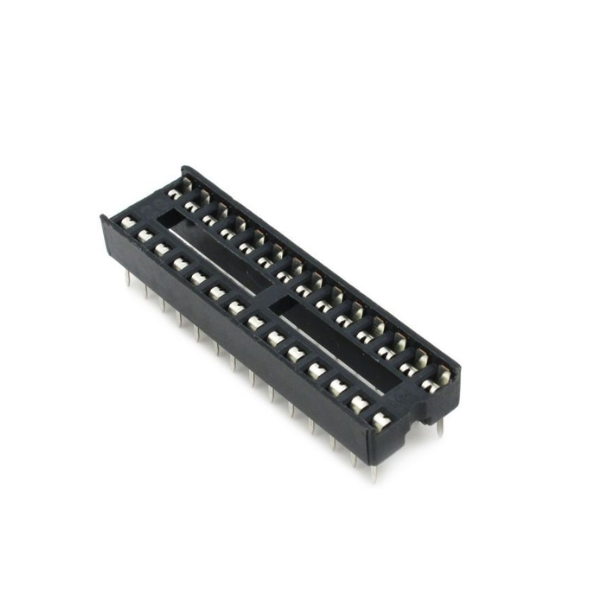 28 Pin Narrow DIP IC Socket Base Pack 5