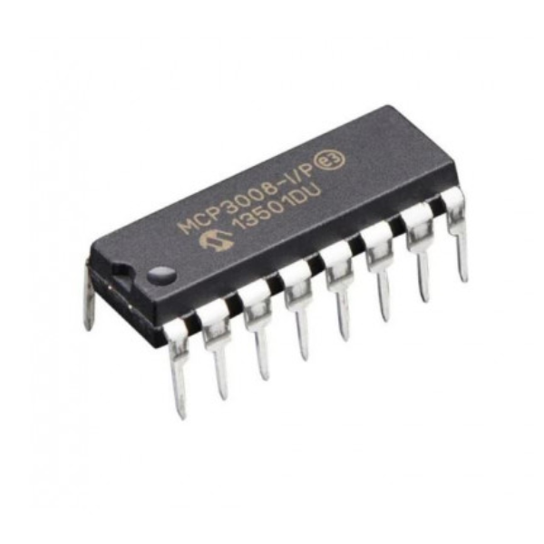 MCP3008 - 8-Channel 10-Bit ADC With SPI Interface