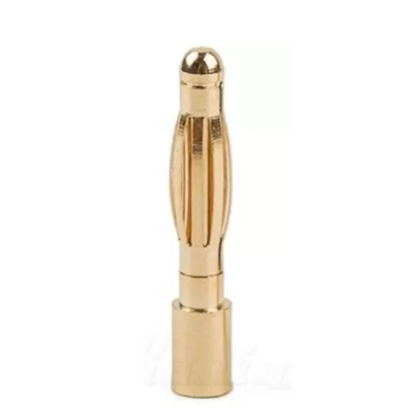 3.5MM Gold Plated Bullet Connector - Male (pack of 6)