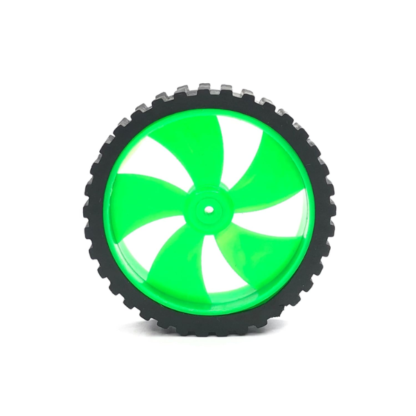 45mm x 11mm Wheel for BO DC Motor | Durable Plastic Robot Wheel for For Motor Toy Car
