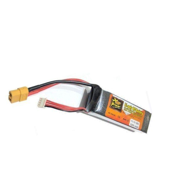 Li-Po 2200mAh 25C 11.1V Battery (XT60 connector)