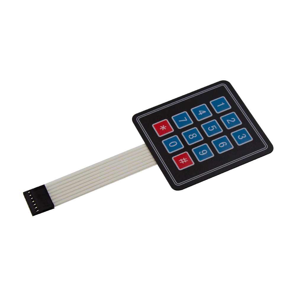 Membrane 3x4 Matrix Keypad 3744