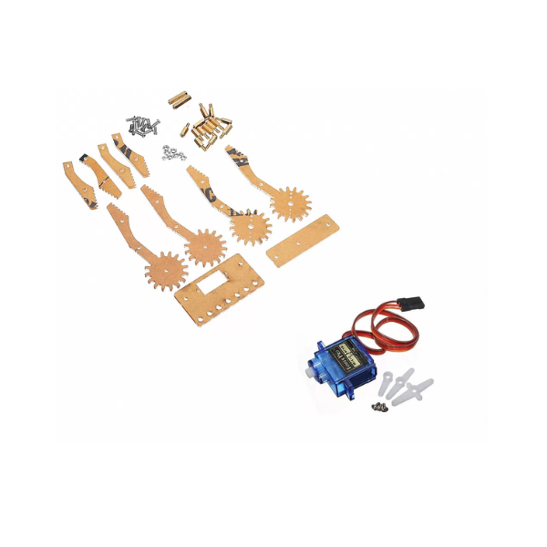 Plastic DIY Gripper with Servo 9G Motor