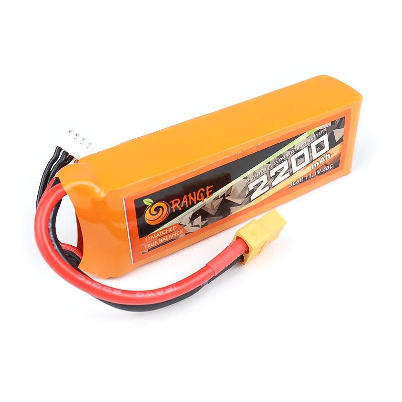 Orange 2200MAH 3s 40c/80c Lithium Polymer Battery Pack