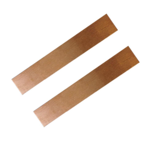Copper Plate 50mm x 15mm x 1mm   for electroplating pck 10